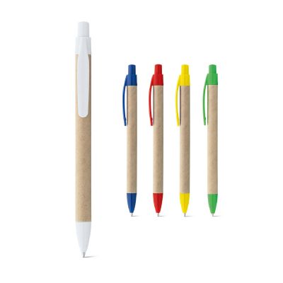 REMI - Ballpoint pen made from 100% recycled paper with clip