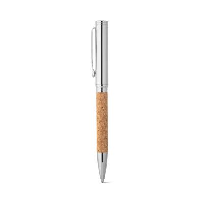 CORKO - Cork and metal ballpoint pen with twist mechanism