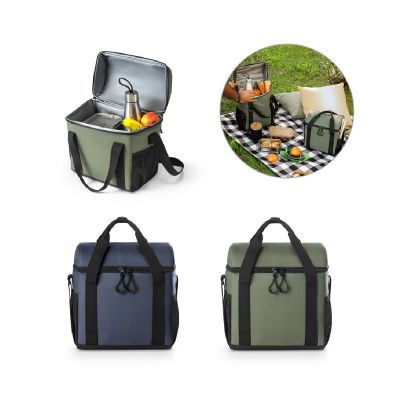 ROMA M - Padded cooler bag in recycled polyester 600D ripstop 11 L