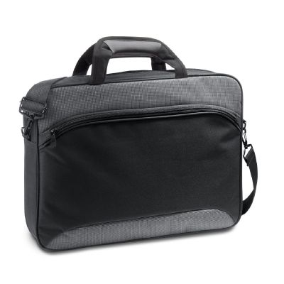 SANTANA - 15'6 Laptop briefcase in 2 Tone 600D and 300D polyester