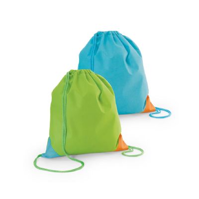 BISSAYA - Colourful non-woven drawstring bag (80 g/m²)