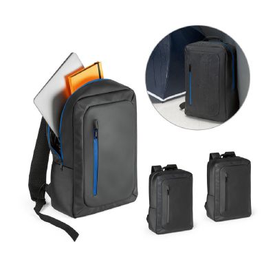 OSASCO - 15 laptop backpack in high-density 600D recycled polyester