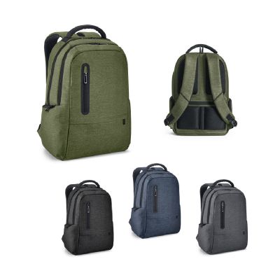 BOSTON - 17 Waterproof 2 Tone Nylon laptop backpack