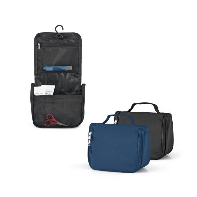 WILLIS - Microfibre toiletry bag with several pockets