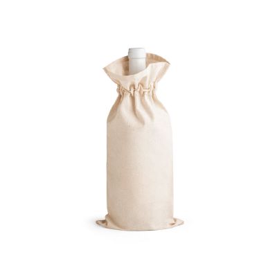 JEROME - 100% cotton bag for bottle (180 g/m²)