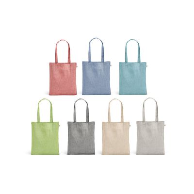 RYNEK - Recycled cotton bag (70%) and polyester (30% rPET) (140 g/m²)