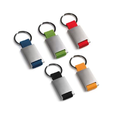 GRIPITCH - Metal and webbing keyring