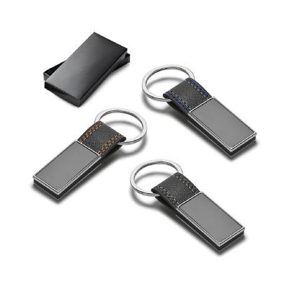 BALE - Metal and PU keyring