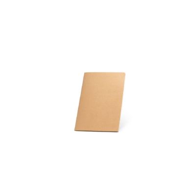 ALCOTT A6 - Notepad with cardboard cover (250 g/m²) and plain pages