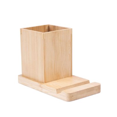 ERWIN - Desk set with mobile phone holder and cup