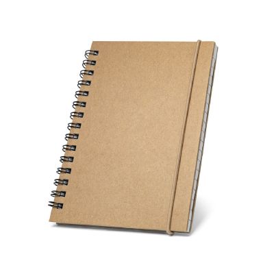 MARLOWE - Spiral pocket sized notepad with lined pages