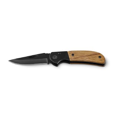 SPLIT - Pocket knife in stainless steel and wood
