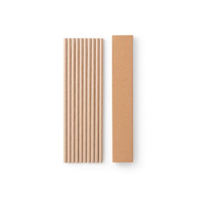 LAMONE - Set of 10 kraft paper straws