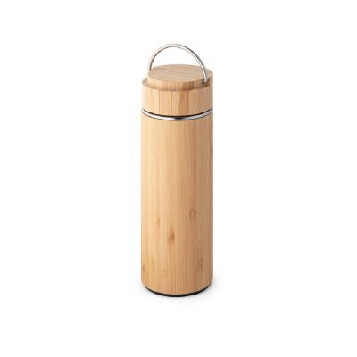 SOW - Bamboo and stainless steel thermos 440 mL
