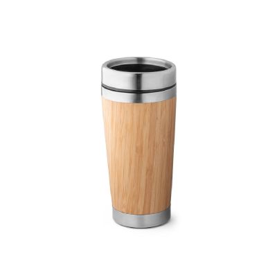 PIETRO - Bamboo and stainless steel travel cup 500 mL
