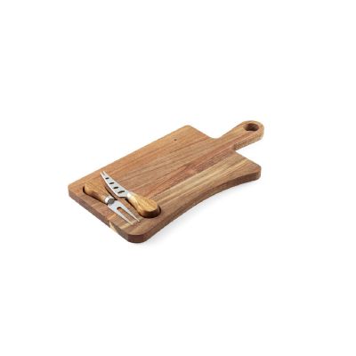 CASSIA - Acacia wood cheese board with handle