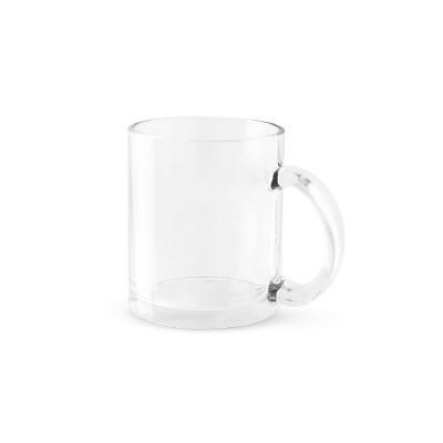 CARMO - Glass mug suitable for sublimation 350 mL
