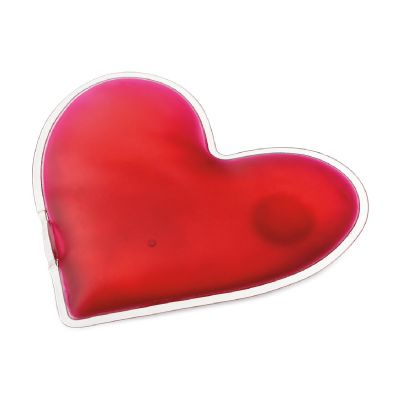 LOVELY - Heart shaped heated pouch in PVC
