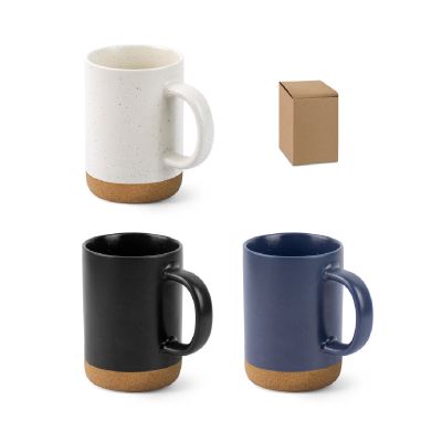 CONSTELLATION CORK - Ceramic mug with cork base 320 mL