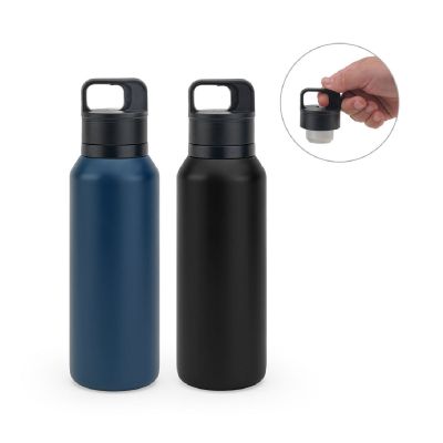 NICKLAUS - Stainless steel bottle (91% recycled) with vacuum insulated double wall 590 mL