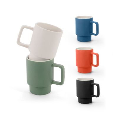 KUERTEN - Ceramic mug with matte finish, 330 mL