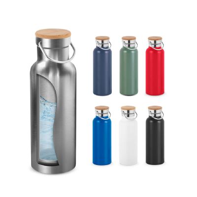 RAGNAR - Stainless steel (36% recycled) double-walled vacuum insulated bottle 570 mL