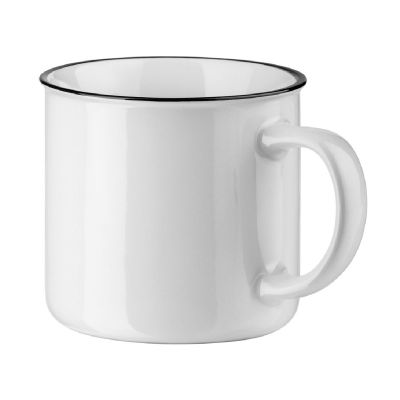 VERNON WHITE - Ceramic mug 340 mL