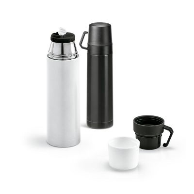SAFE - Stainless steel and PP thermos 490 mL