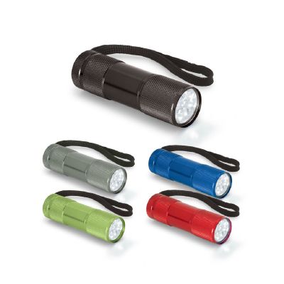FLASHY - Aluminum flashlight with 9 LEDs
