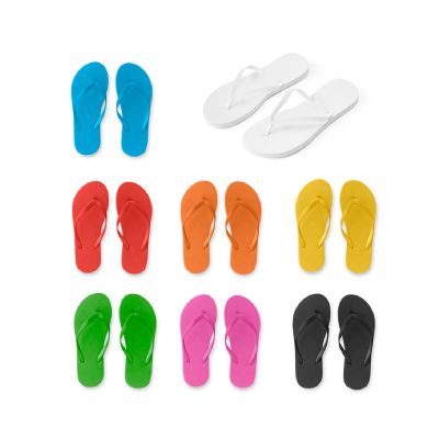 MAUPITI L / XL - Comfortable slippers with PE sole and PVC strap