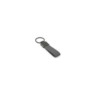 RAVEN - Rectangular-shaped keyring made of metal and recycled pet (30% recycled)