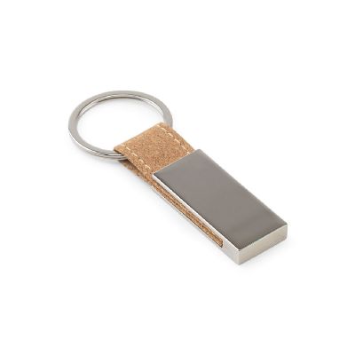 GOSLING - Set consisting of a card holder and a key holder, both in metal and cork