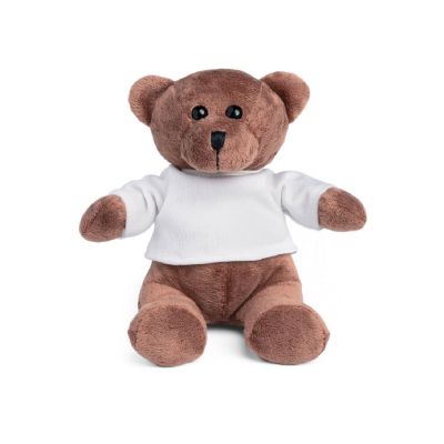 GRIZZLY - Teddy bear plush toy with t-shirt on