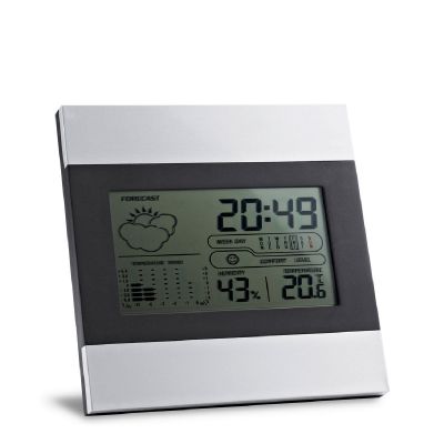 DENE - Desktop weather station with aluminium and ABS LCD screen