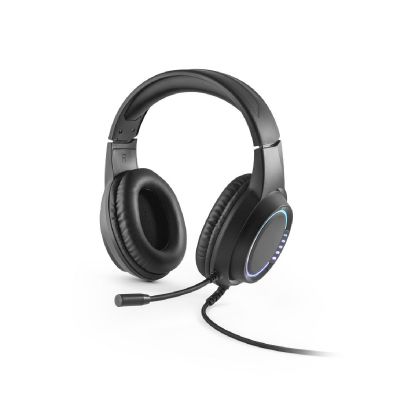 THORNE HEADSET RGB - ABS gaming headphones with 2m cable, microphone and RGB LED lights