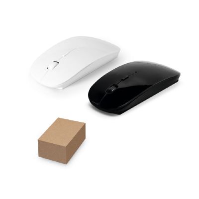 BLACKWELL - Battery-operated wireless mouse in recycled ABS (100% rABS)