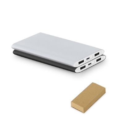 NOBEL - Power bank 7.200 mAh in recycled aluminium (100% rAL)