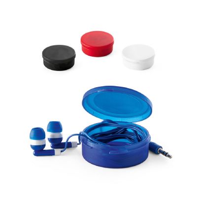 GERMAIN - Earphones with 1'2 metre ABS cable