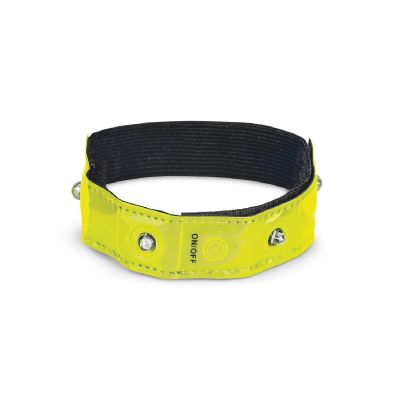 VISIBLE - Reflective armband with 4 red LEDs