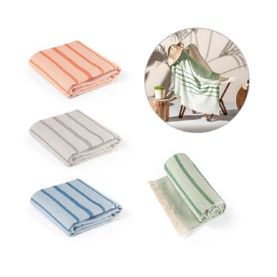 CAPLAN - Multifunctional towel made of light and resistant cotton (90%) and recycled cotton (10%)