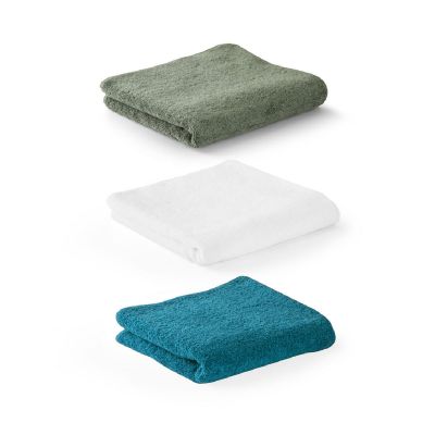 BARDEM M - Face towel (500 g/m²) in cotton (82%) and recycled cotton (18%)