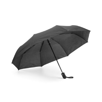 JACOBS - 190T pongee folding umbrella with automatic opening