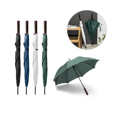 APOLO - Recycled polyester (100% rPET) pongee umbrella with automatic opening