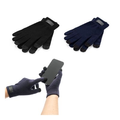 BURROW - Gloves made from recycled polyester (100% rPET), with touch tips