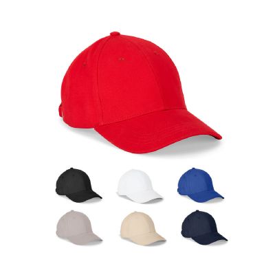 NATHAN - 100% cotton cap (260 g/m²) with 6 panels