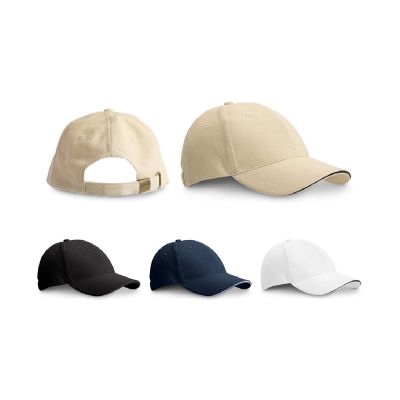 CHRISTOPHE - 100% cotton sandwich cap (260 g/m²)