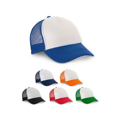 NICOLA - Polyester and mesh cap (150 g/m²)