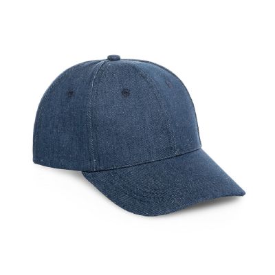 PHOEBE - Denim, cotton and polyester cap (300 g/m²)