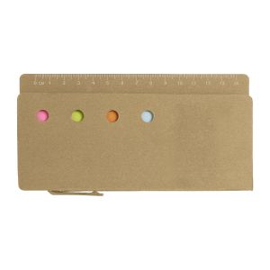RIVA - Cardboard memo holder with ruler 