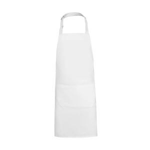 BETHEL - Long twill apron in recycled polyester and cotton